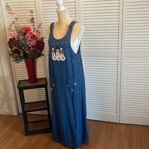 Holiday Denim Jumper